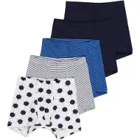 Schiesser Sous-vêtements bleu marine / bleu roi / blanc