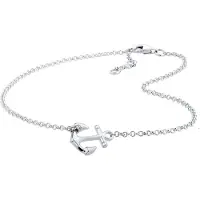 Elli Bijoux de pied 'Anker' argent