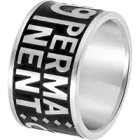 Lucardi Bague noir