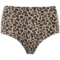 Chantelle Slip crème / brun foncé / noir