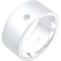 Elli DIAMONDS Bague argent / transparent