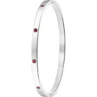 Lucardi Bracelet rouge / argent