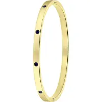 Lucardi Bracelet or / noir