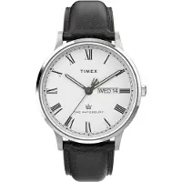 Timex Montre à affichage analogique noir