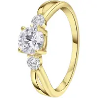 Lucardi Bague 'Klassisch' or