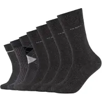 Camano Chaussettes anthracite / gris chiné / noir