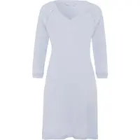 Hanro Chemise de nuit ' Pure Essence 90cm ' bleu clair
