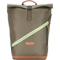 Green Burry Sac à dos 'Aviator' cognac / gris clair / olive / vert fluo