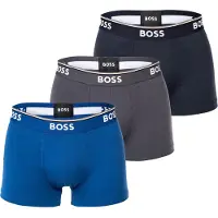BOSS Boxers 'Power' marine / bleu foncé / gris foncé / blanc