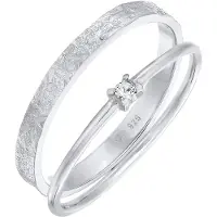 Elli Bague argent / transparent
