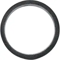 KUZZOI Bague noir / argent