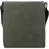 Leonhard heyden Sac à bandoulière 'Den Haag' bleu foncé / vert foncé