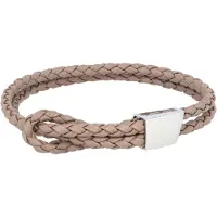 Davidoff Bracelet 'Home Run' beige / argent