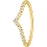 Lucardi Bague or / transparent