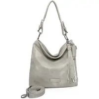 Fritzi aus Preußen Sac bandoulière 'Lipstick' gris