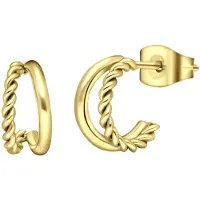 Lucardi Boucles d'oreilles or