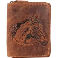 Green Burry Porte-monnaies marron / gris foncé