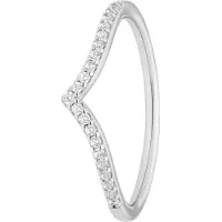 Lucardi Bague argent / transparent