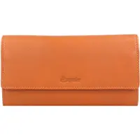 Esquire Cuir porte-monnaie Peru Ladies Purse Cognac marron clair