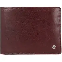 Esquire Porte-monnaies 'Toscana' brun foncé / argent