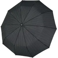 Doppler Parapluie 'Fiber Magic' gris foncé / noir