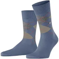 Burlington Chaussettes bleu-gris