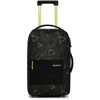 Satch trolley Flow Geo Storm vert foncé 56cm