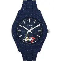 Timex Montre à affichage analogique 'Waterbury Heritage Collection' bleu