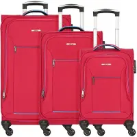 Nowi Ensemble de bagages 'Sevilla' bleu / rose