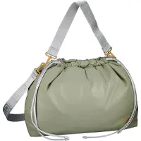 JOST Bags Cabas 'Kemi' cognac / kaki / argent
