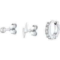Elli Boucles d'oreilles argent