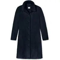 Schiesser Peignoir long bleu foncé
