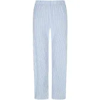 Mey Pantalon de pyjama bleu clair / blanc