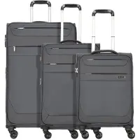 Worldpack Ensemble de bagages gris foncé