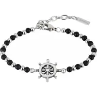 Breil Bracelet noir / argent
