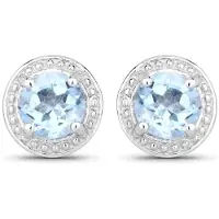 Rafaela Donata Boucles d'oreilles aqua / argent