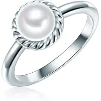 Valero Pearls Bague argent