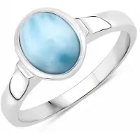 Rafaela Donata Bague turquoise / argent