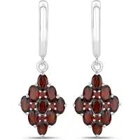 Rafaela Donata Boucles d'oreilles marron / argent
