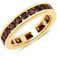 Rafaela Donata Bague or / bordeaux