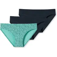 Schiesser Sous-vêtements jade / noir