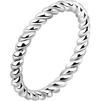 Nenalina Bague 'Twisted' argent