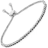 Rafaela Donata Bracelet noir / argent