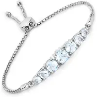 Rafaela Donata Bracelet bleu clair / argent