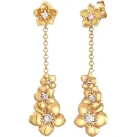 Elli Boucles d'oreilles 'Blume' or