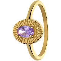 Lucardi Bague or / violet