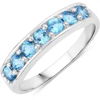 Rafaela Donata Bague bleu clair / argent