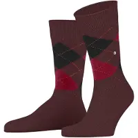 Burlington Chaussettes rouge / noir