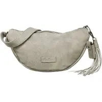 Fritzi aus Preußen Sac à bandoulière 'Lipstick' gris clair