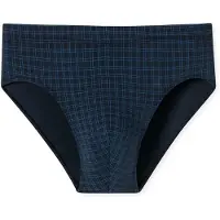 Schiesser Slip ' Mini ' bleu foncé